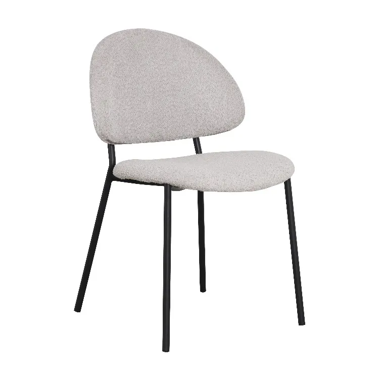 Light color comfortable dining chair.5